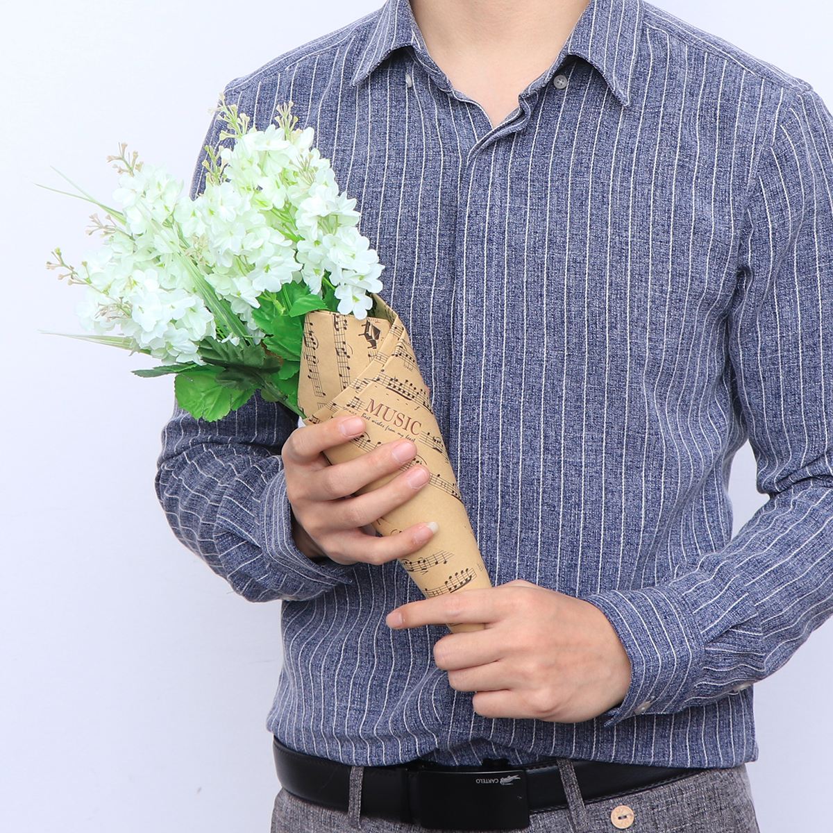 10 vellen kraftpapier om bloemen in te pakken