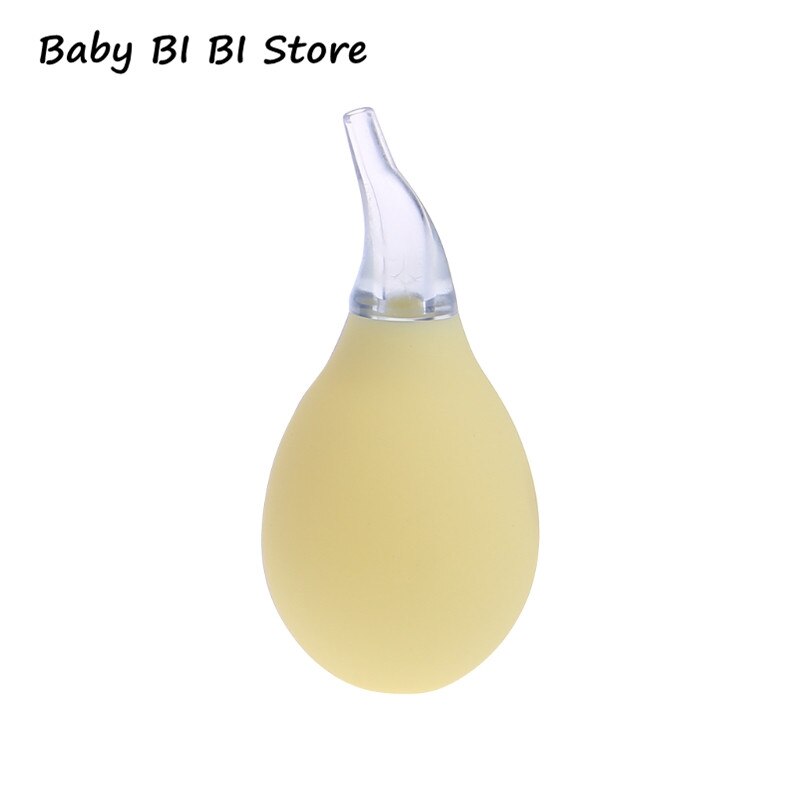 Aspirador Nasal para bebé recién nacido, succión, punta suave, moco, aspiradora, limpiador de nariz: Beige