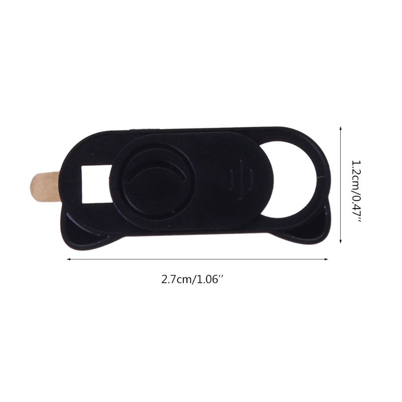 2 uds tapa de cámara deslizante TAPA DE Webcam privacidad seguridad Protector auto-adhesivo Escritorio PC ordenador portátil