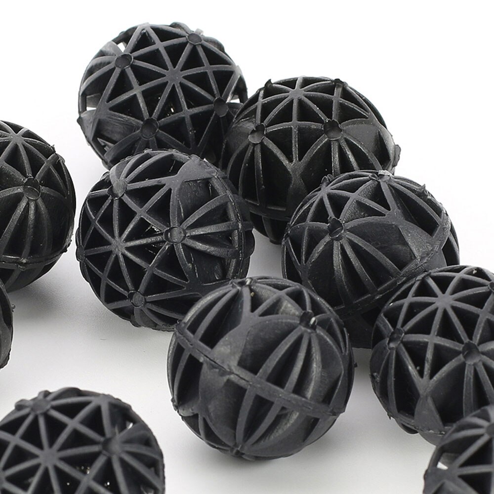 50 stk 16/26/36mm akvarie bio bolde bærbar beholder filter media marine ren akvarium dam rev sump ren kæledyr fisk værktøj