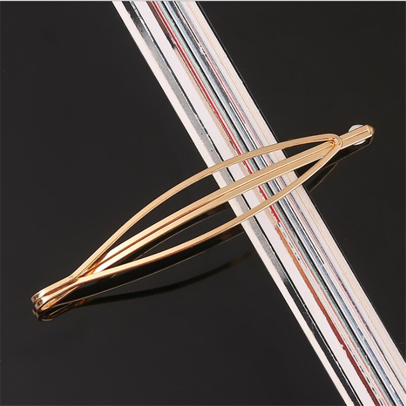 Pinzas para el cabello de Metal simples de Corea, alfileres para mujer, tocados, horquillas dulces, pasadores, accesorios para el cabello, , triangulación de envíos: Verde claro
