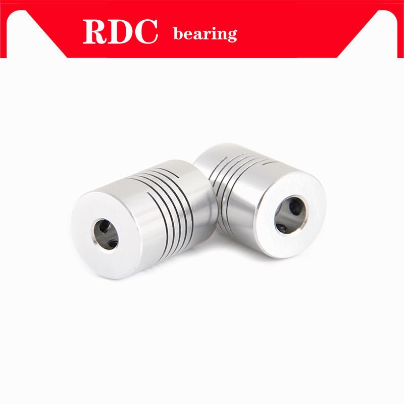 2 st 5*5mm 6*6mm d16 l 23 koppling för anslutning av drivaxel och driven axel 16mm ytterdiameter slitstarka kopplingsverktyg