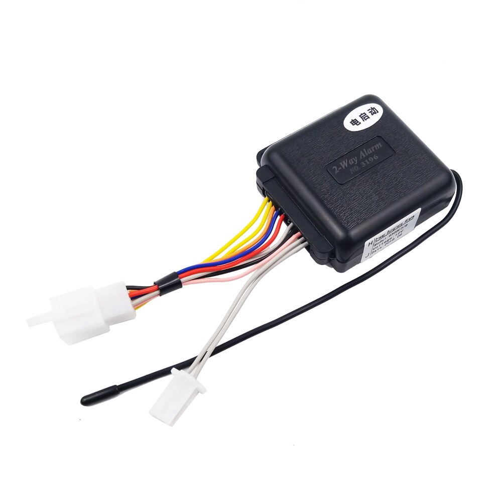 OLOEY Two Way Motorcycle Alarm Anti-theft Security System Scooter Moto 2 Way Alarm Remote Control Engine Start Theft Protection