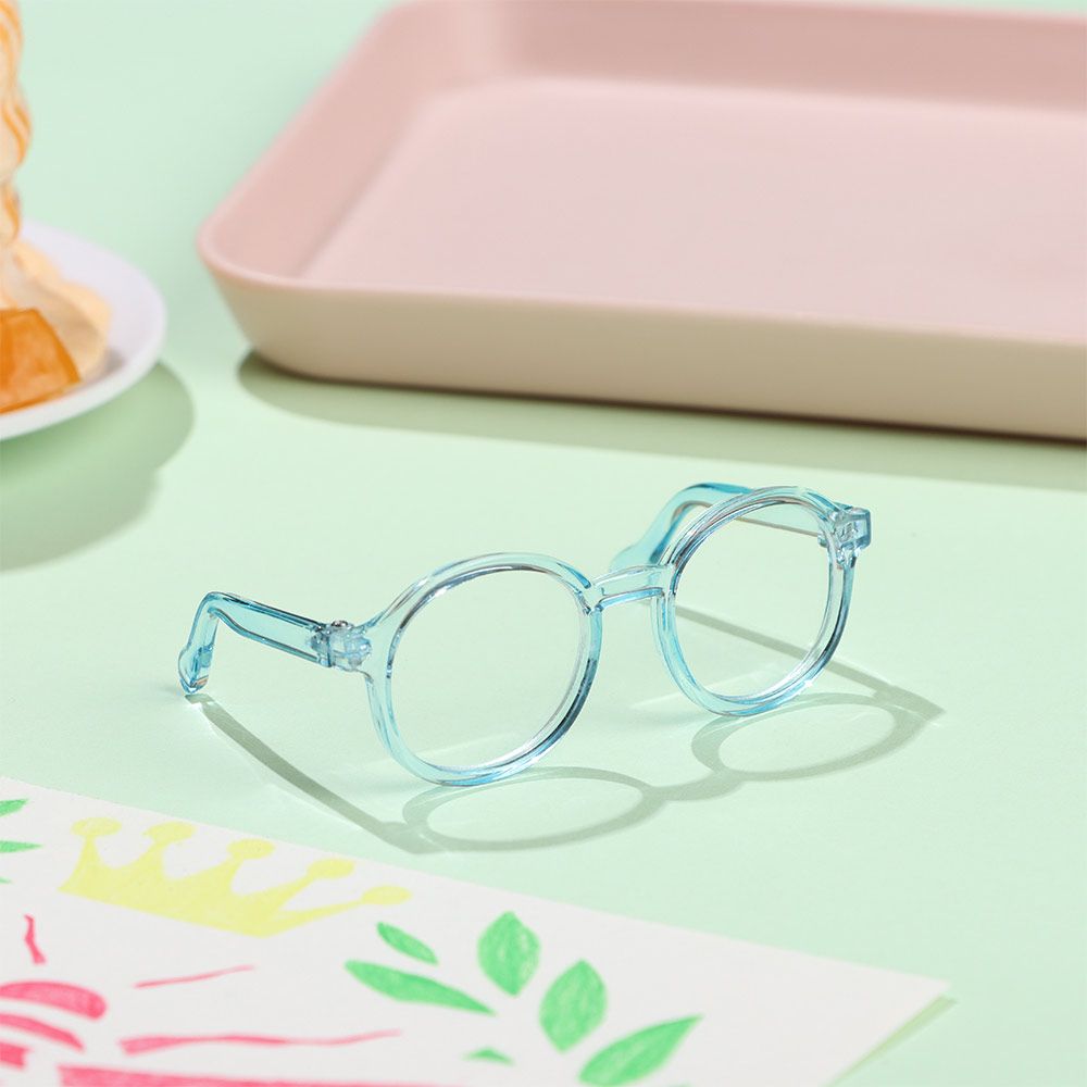 1Stck niedlich Puppe runden Brille Zubehör wie passen Plüsch- Spielzeuge Puppen Brille Spielzeuge Ändern Kleidung Spiel DIY