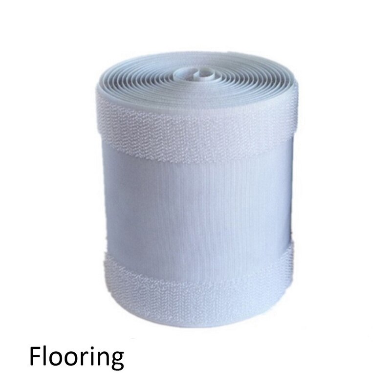 1/3M Soft Adjustable Hook And Loop Office Desk Wire Cable Cover For Floor/Carpet/Trunk/Desk Office Supplies: 3m for floor