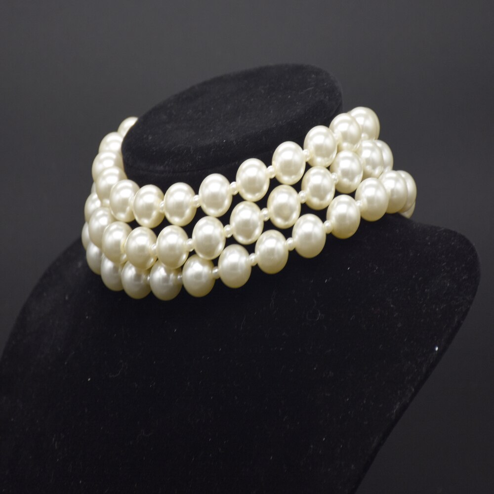 maxi natuur parel ketting & ketting voor vrouwen choker ketting voor meisje voor wedding party