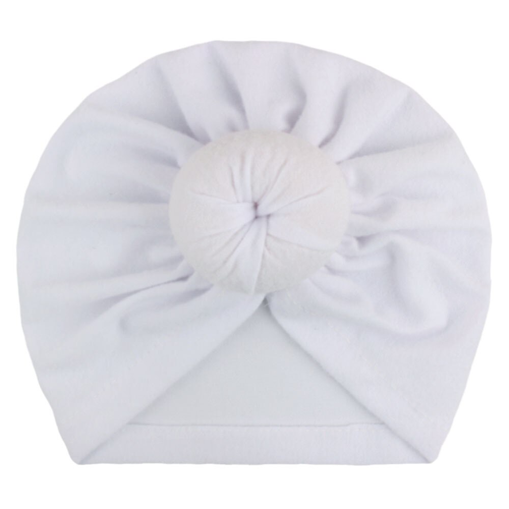 Baby pannband flicka turban spädbarn pannband baby huvud wraps tillbehör pannband för baby flickor elastiskt pannband söt huvudbonad: Svart
