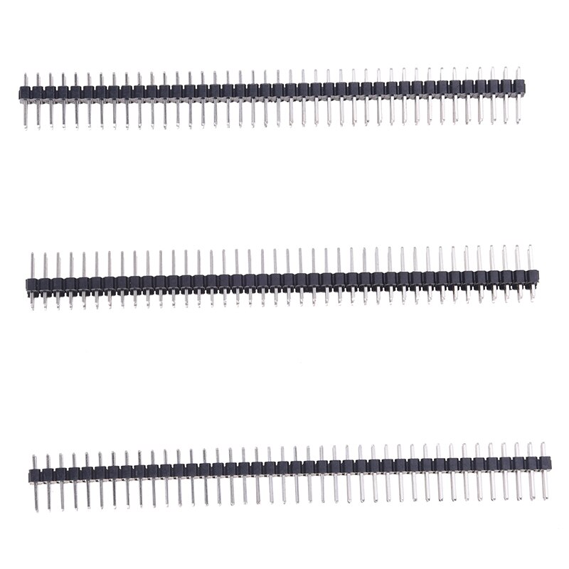 10 Stuks 2X40 Pin 2.54Mm Pitch Double Row Pcb Headers