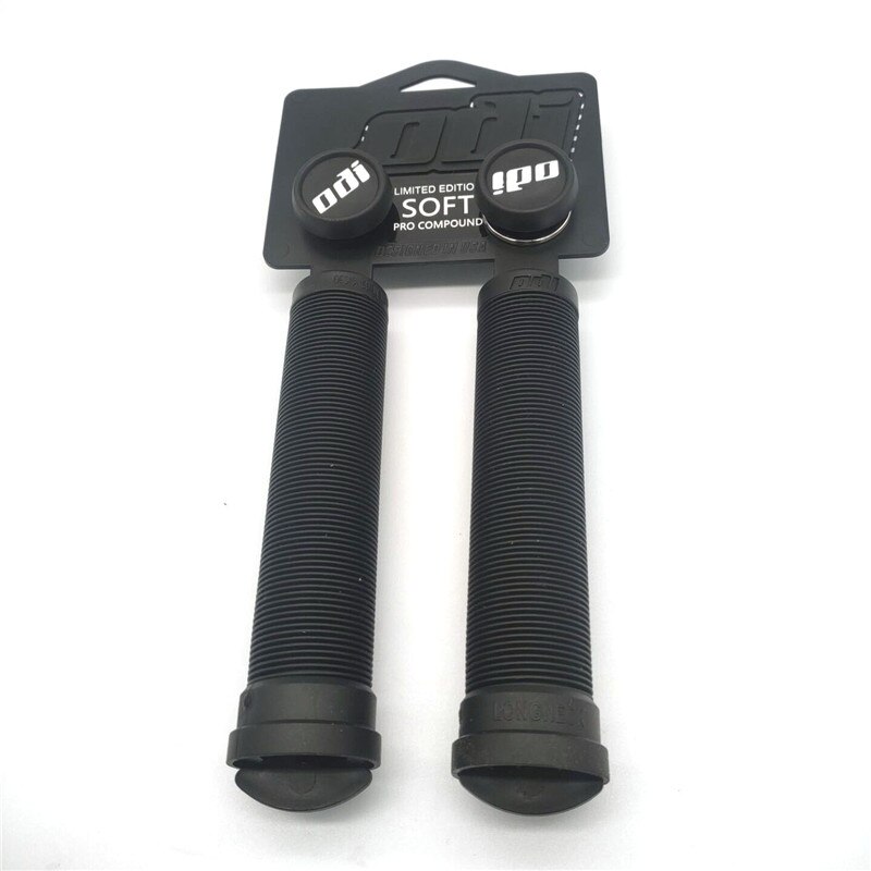ODI MTB bicycle handlebar anti-skid shock absorber mountain bike bicycle balance bicycle handlebar silicone grip Accessories: black