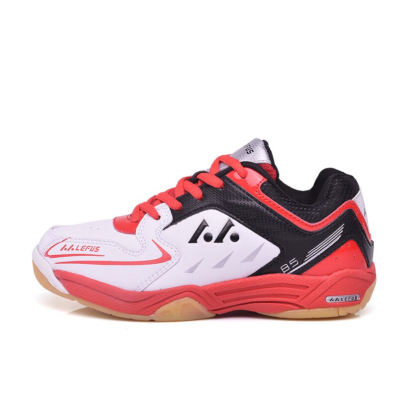 Kinder Professionelle Badminton Volleyball Schuhe Jungen Mädchen Schule Gym Gericht Ausbildung Turnschuhe Tischtennis Schuhe Squash Schuhe Kind: red / 31