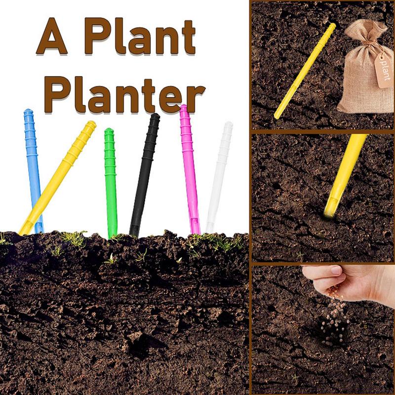 Dibber Pflanzer Pflanzer verstellbarer Hand Dibber Dibber Pflanzer Pflanzer Garten werkzeug effizienter Pflanzer für Bohnen