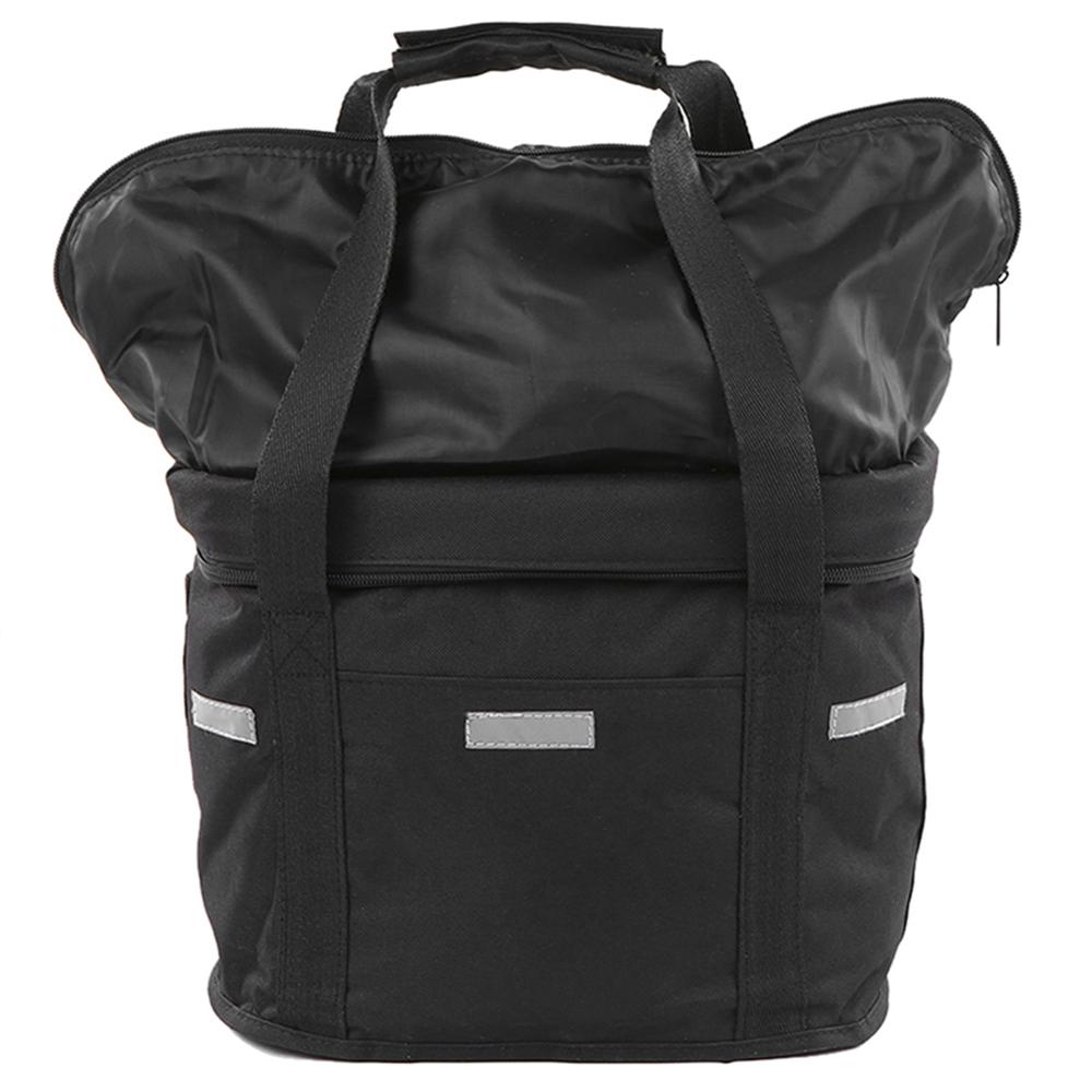 Bicycle Front Basket Removable Waterproof Bike Handlebar Basket Pet Carrier Frame Bag Cycle Biking Front Baggage