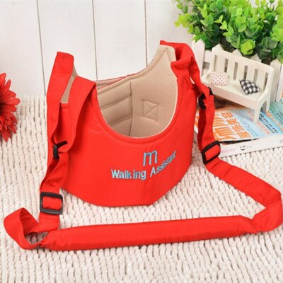 Herbabe Loopstoeltje Voor Baby Peuter Zachte Harness Assistant Rugzak Leash Voor Kind Kids Elastische Baby Leren Lopen Riem: Red