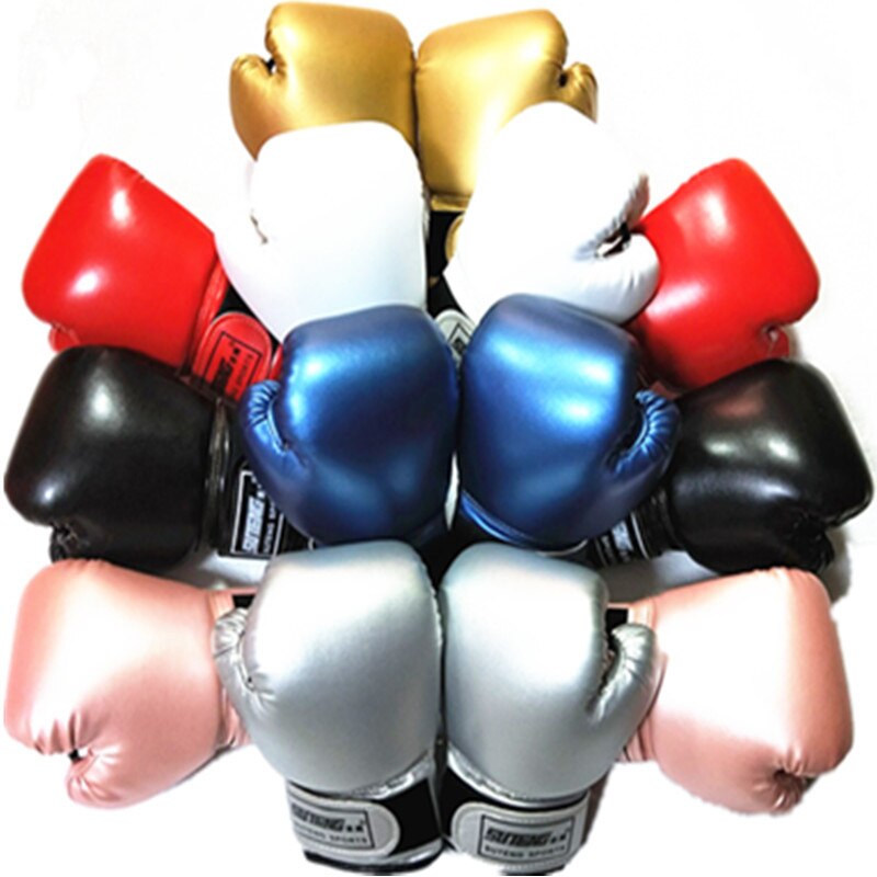 1 Paar Kind Bokshandschoenen Kids Training Vechten Handschoenen Karate Muay Thai Guantes Gratis Vechten Mma Sanda Training Kids Apparatuur