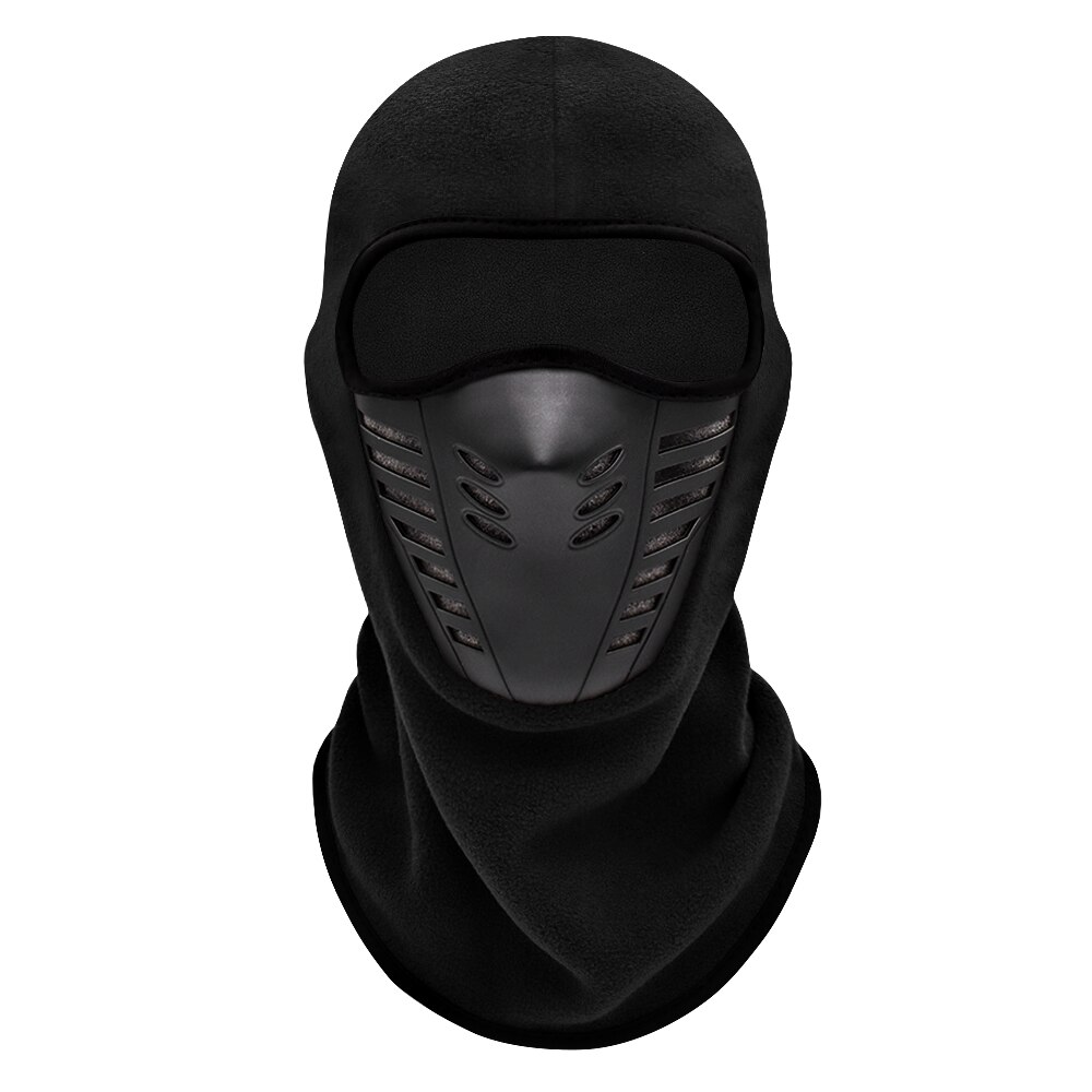 Winter Fleece Warm Fietsen Cap Balaclava Ski Mask Cover Waterdicht Winddicht Wandelen Skiën Mannen Helm Liner Hoed: JY-T201001-CB