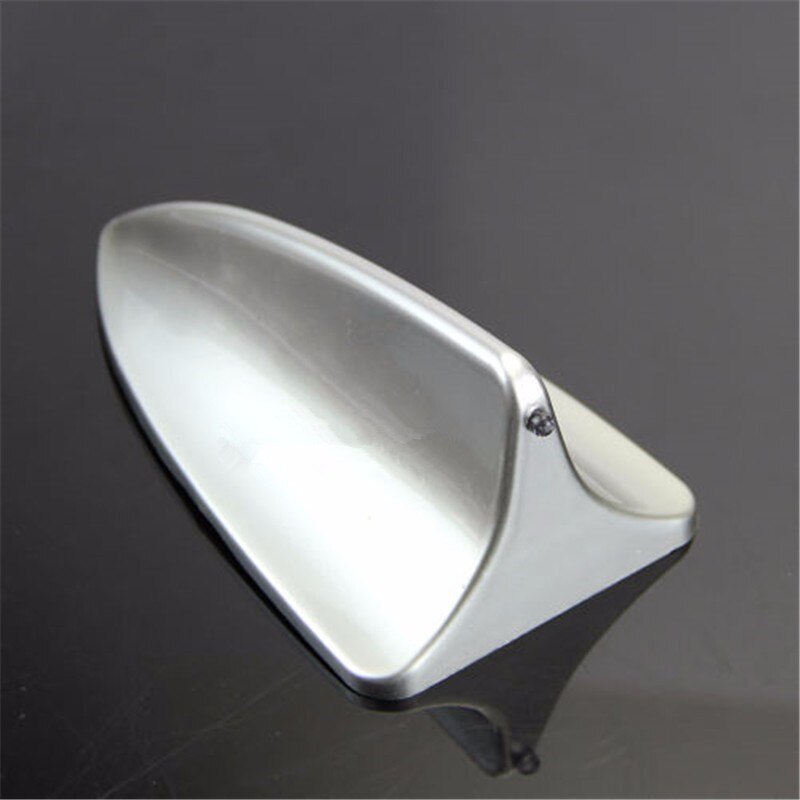 Auto Car Universal Dummy Shark Fin Roof Decorative Antenna Aerial Silver/Black/Red/Gray/Blue for BMW VW Buick Skoda Hyundai Ford: Silver