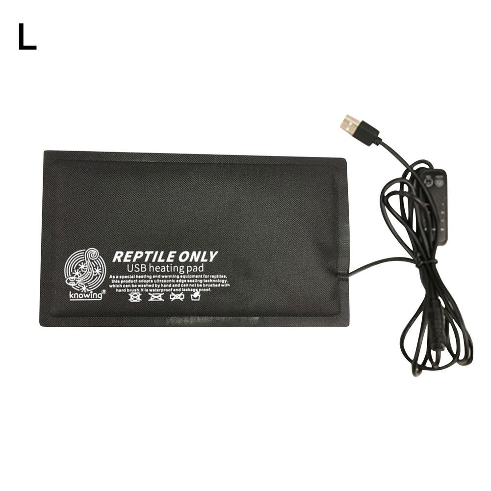 Reptiel USB verwarmingskussen, reptiel huisdier verwarmingskussen Eenvoudig te gebruiken Veilig Waterdicht voor slangen voor kluizenaar voor hagedis(M 1,2 x 0,8 inch Reptiel USB verwarmingskussen, reptiel huisdier verwarmingskussen Eenvoudig te gebruiken Veilig Waterdicht voor slangen voor kluizenaar voor hagedis(M 1,2 x 0,8 inch