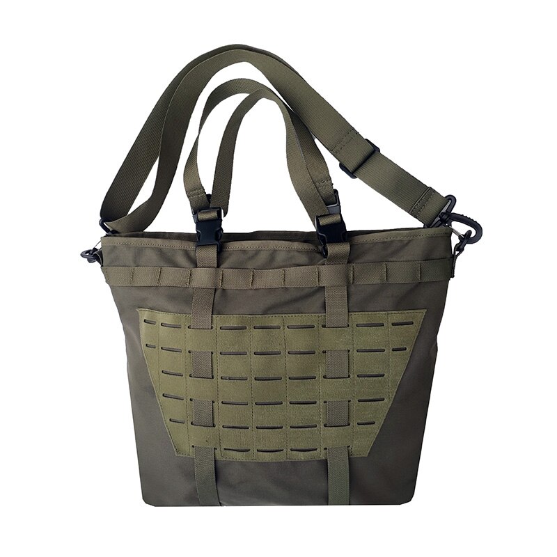 Bolsa de compras de red de para exteriores, bolso de un solo hombro, bolsa de almacenamiento de gran capacidad, tela Cordura DuPont