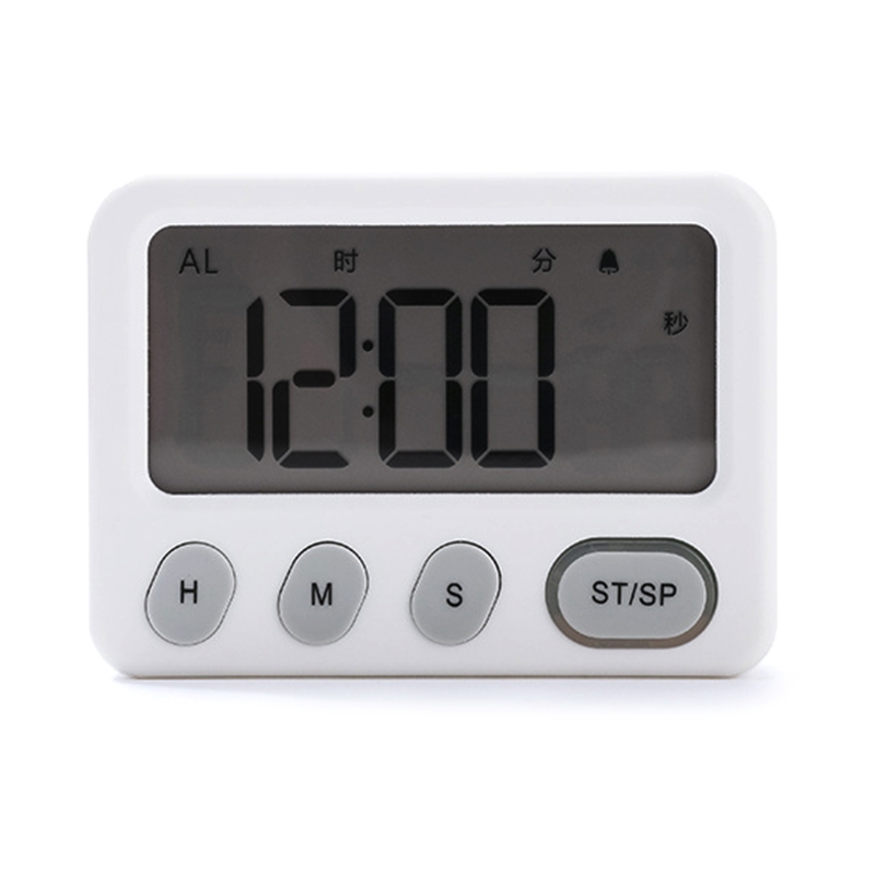 Kitchen Timer Digital Magnetic Back Stand Display Hours Minutes Seconds Countdown Up Cooking Timer 12/24 Hour Clock