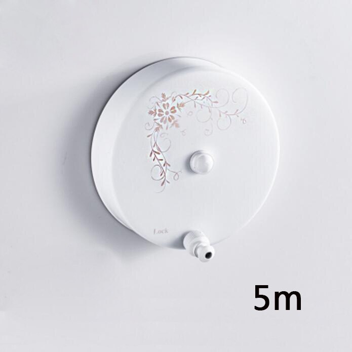 Stainless Steel Wall Hanger Retractable Indoor Clothes Hanger Magic Drying Rack Towel Rack Retractable Clothesline clothes dryer: Style 2