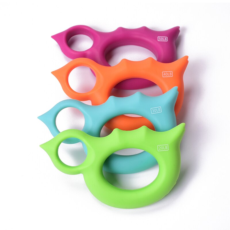Hand Gripper Grip Silicone Ring Hand Resistance Band Finger Stretcher-Exercise for Forearm Wrist Training Carpal Hand Expander