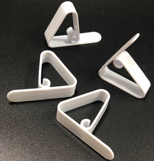 4 stk/sæt plastik dug klip borddæksel dug holder dug greb klemmer bryllupsfest promenade dug holder