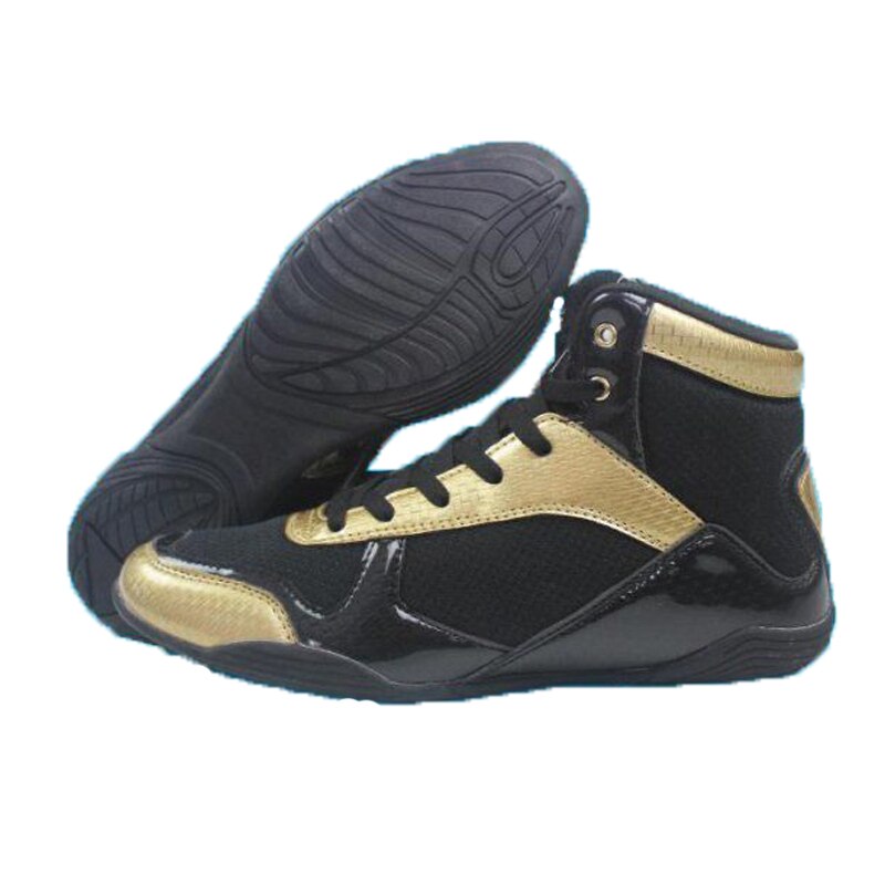 Transpirable zapatos de lucha de los hombres Ligtht Fghting boxeo zapatos para Hombre Zapatos de malla de boxeo talla de zapatillas 36-47 atléticos zapatillas de deporte