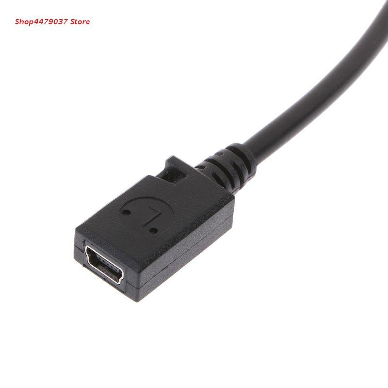 Mini USB Female to Micro USB Male Connector Cable of Adapter for samsung Smart Phones Tablet PCs MP3/ K1AF