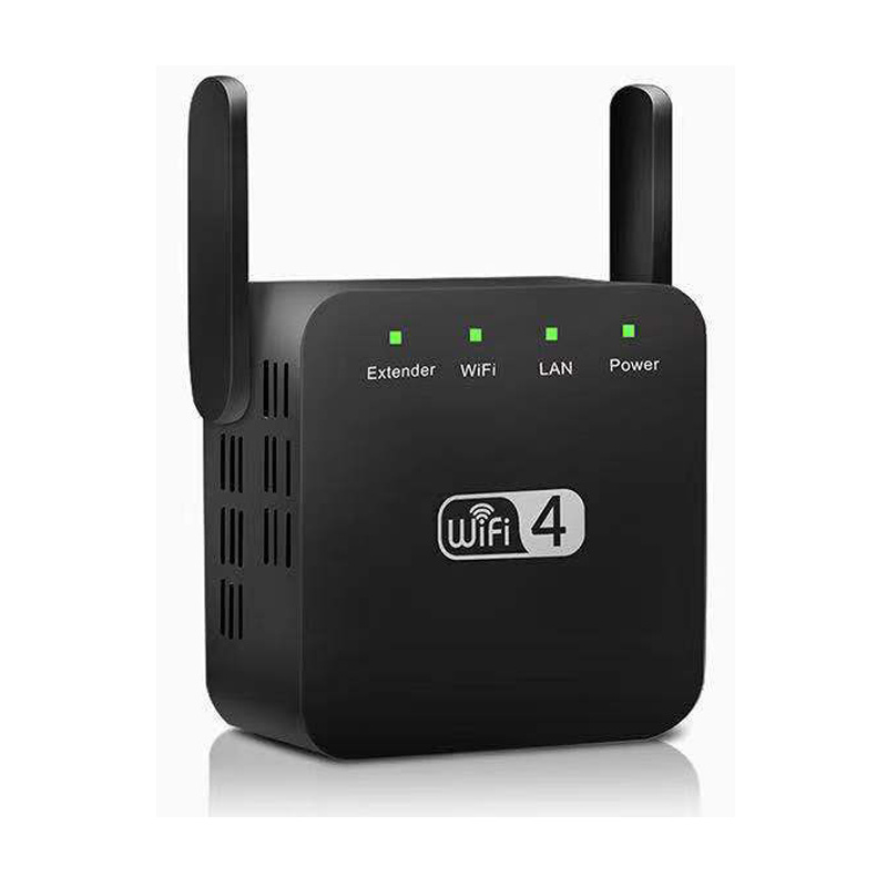 Customizable Wireless WIFI Repeater Booster Amplifier Network Expander Power Antenna for Router Long Range Extender 300Mbps: SKY BLUE / UK Plug