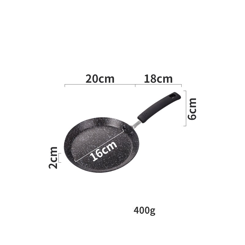 Non-stick Copper Frying Pan with Ceramic Coating and Induction cooking Oven & Dishwasher safe 16/20/24 cm Pans PDG60: A