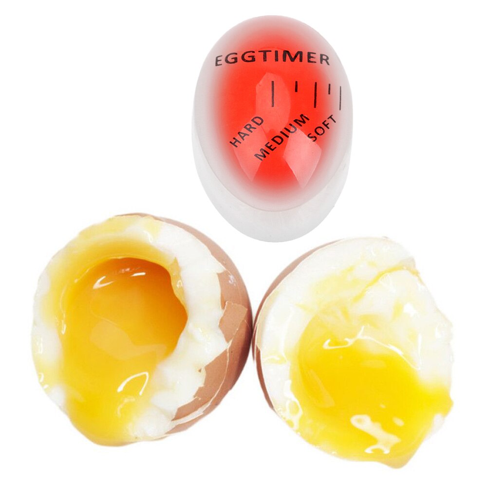 NICEYARD Resin Egg Timer Cooking Tools Egg Boiled Tools Color Changing Gadgets Kitchen Tools