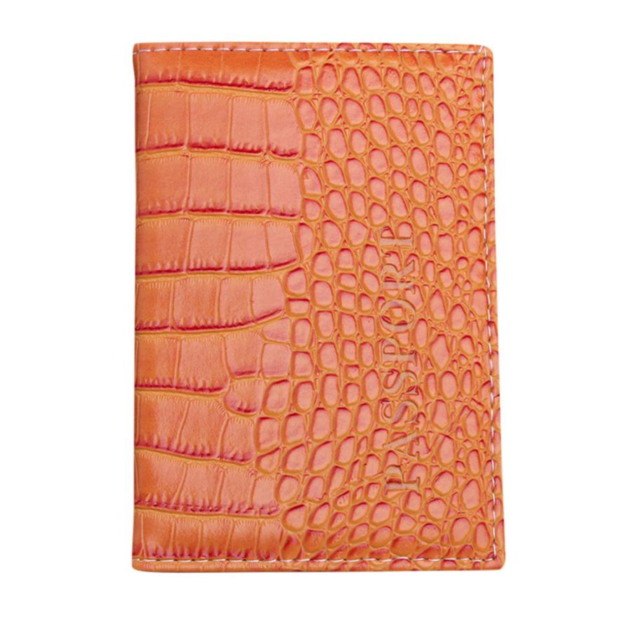 MAFA Passport Holder Protector Leather Wallet Women Business Card Soft Passport Cover Leather Csv: OR
