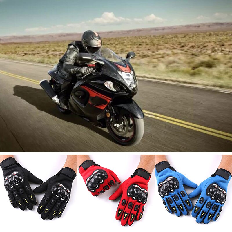 Vehemo Een Paar Full-Vinger Half-Vinger Motorhandschoenen Rijden Handschoenen Voor Motorfiets Anti-Slip Outdoor Fiets voor Sport