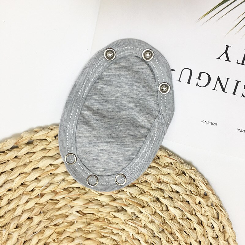 Mode Baby Romper Partner Super Utility Body Suit Jumpsuit Romper Verlengen Extender: gray