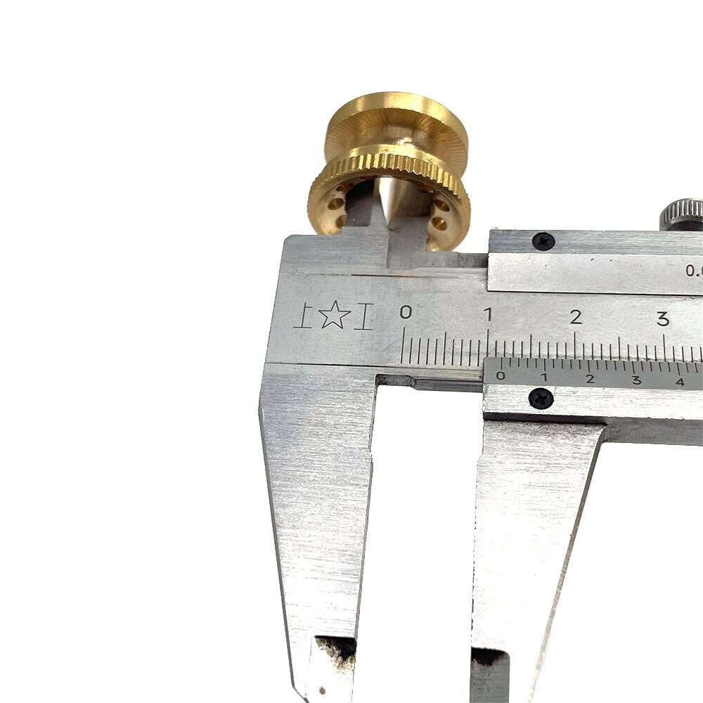 EDM Wire Cut Brass Water Nozzle Stopper 20*23*14mm for CNC Wire Cutting Machine