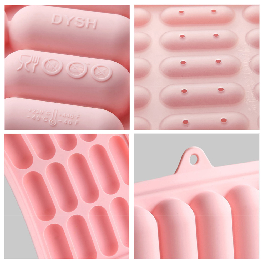 Molde de silicona para hacer salchichas sin BPA, utensilio de cocina hecho a mano para perros calientes, jamón, accesorios de cocina