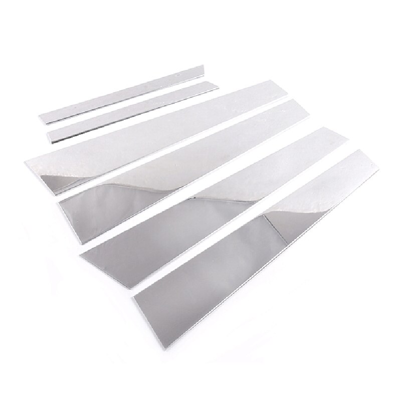 6 stuks auto raam b-stijl bekleding voor mercedes s-klasse  w221 2007