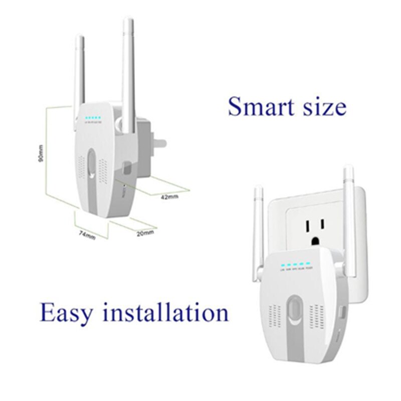 300Mbps Repeater Draadloze Wifi 2.4Ghz Wifi Router Thuis Netwerk Extender Lange Bereik Versterker Ap Router Wifi Signaal Booster