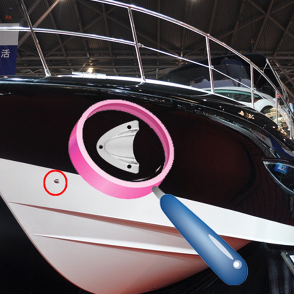 Boat Accessories Stainless Steel Dinghy Lightweight Screw Fixing Marine Hardware Durable Vent Cover Yacht Routing Cables Large