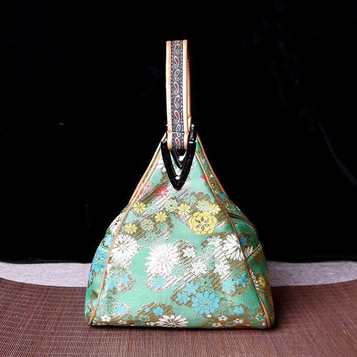 Vintage Bag Ladies Handbag Cheongsam Bag Chinese Style Characteristic Chinese Triangle Bag: H