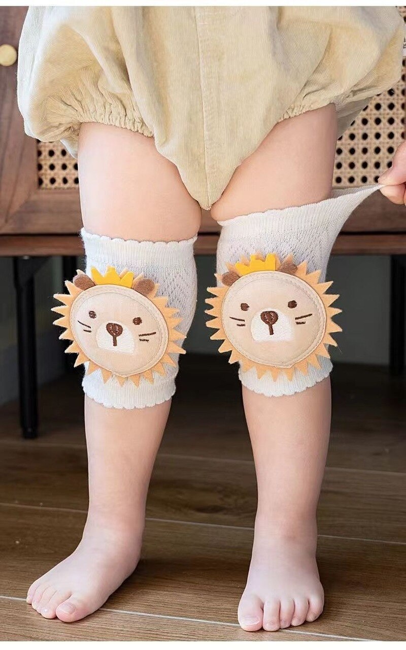 Ginocchiere per bambini cuscino per gomito strisciante di sicurezza per bambini neonati estivi protezione per bambini ginocchiere di sicurezza scaldamuscoli per bambini 0-3Y
