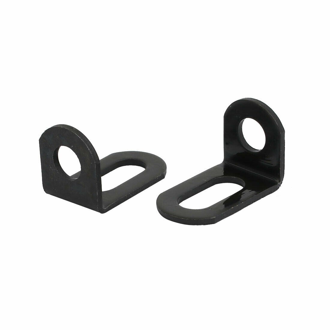 18 Mm X 20 Mm X 30 Mm 90 Graden Hoek Beugel Hoek Brace Joint Fastener Black 50 Pcs
