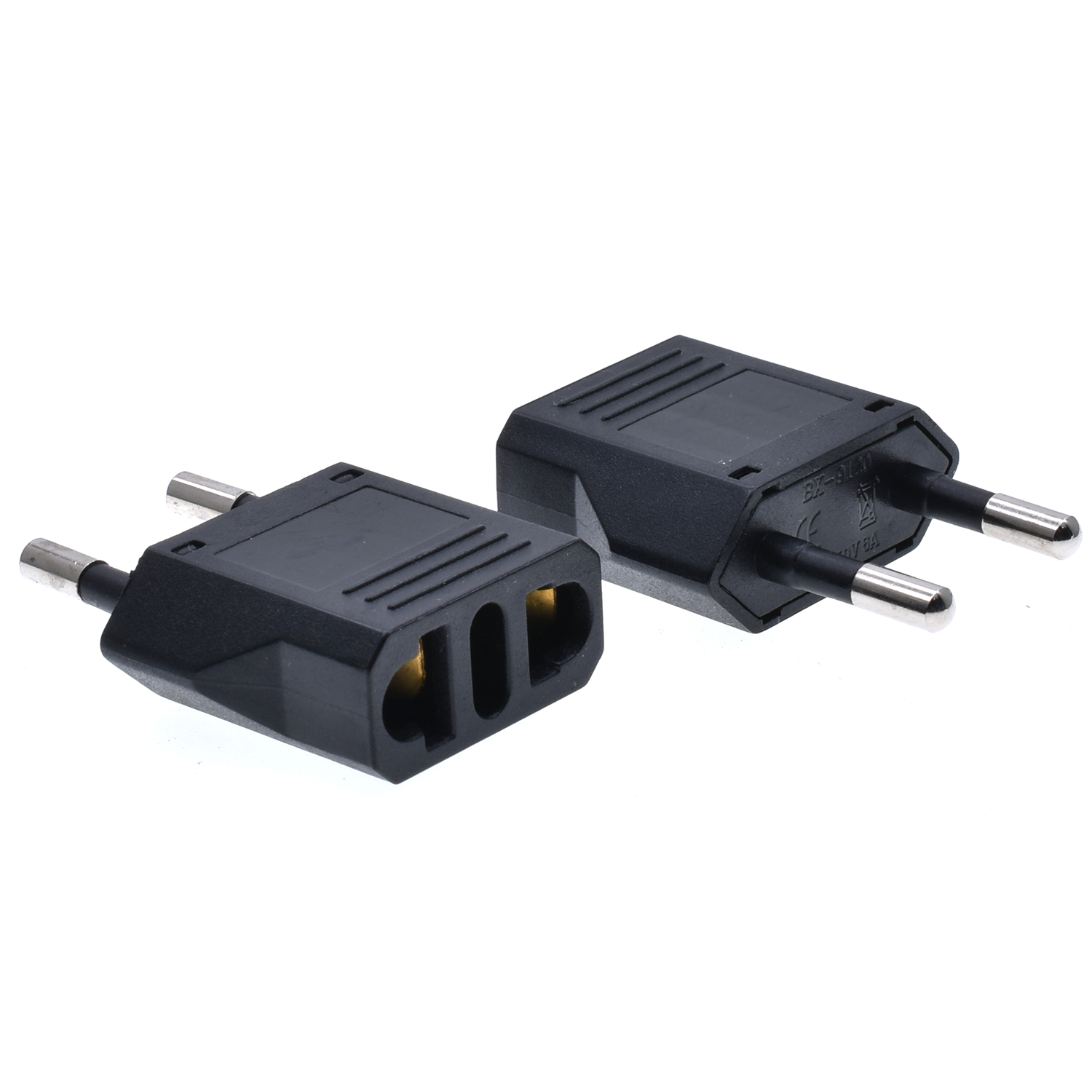 EU European KR Plug Adapter Japan China US AU To EU Travel Power Adapter Electric Plug Converter Charger Socket AC Outlet CE/FCC