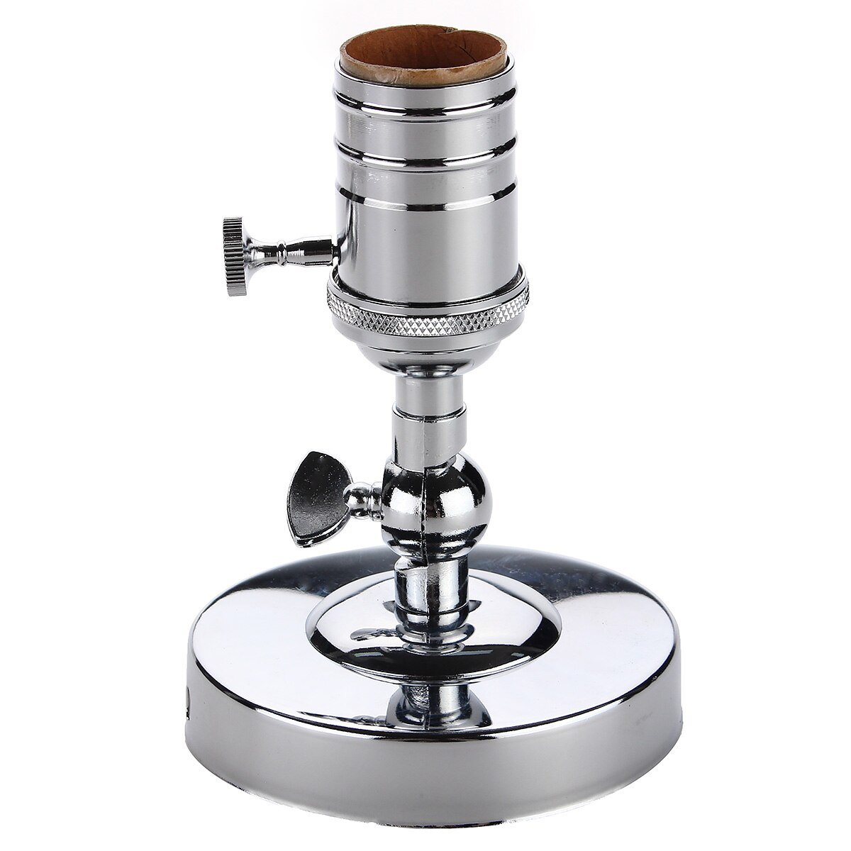 Wandlamp Blaker Lamp Base E27 Industriële Moderne Vintage Retro Antieke Plafond Light Bulb Lamp Holder Socket AC110-240V: Chrome