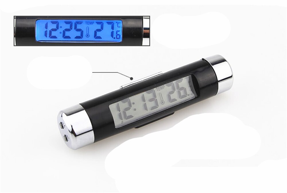 Universal Car accessories auto clock thermometer Digital Display for Ford transit KA(CLASSIC) 1998 2004 fiesta focus 1995