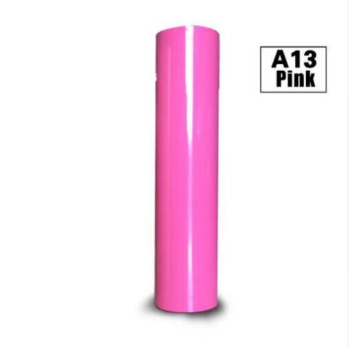 1 blatt 30cm x 25cm Klebrig Zurück PVC Wärme Transfer Vinyl Hitze Presse Maschine T-Shirt Eisen auf HTV Druck: Rosa