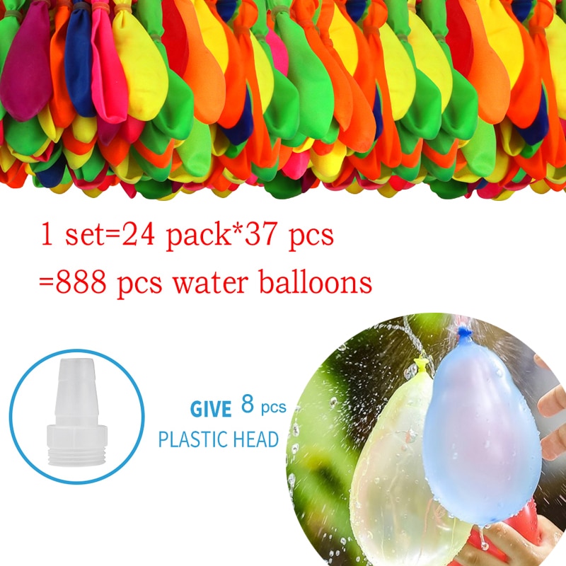 Water Balloons for Kids Girls Boys Balloons Set Party Games Quick Filling Balloons for Swimming Pool Outdoor Summer Beach Toy