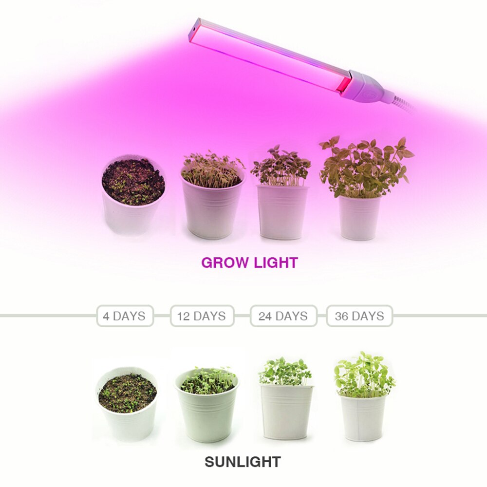 Usb led vokse lys fuldt spektrum 3w 5w dc 5v fitolampy til drivhus vegetabilsk kimplantebelysning ir uv voksende phyto lampe
