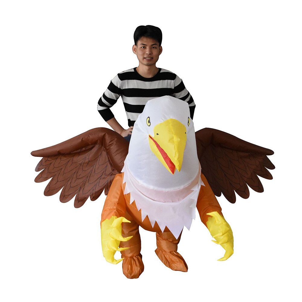 Adults Inflatable Griffon Costume Halloween Blow Up Suit Funny Clothes For Halloween Birthday Cosplay Fancy Party Supplies