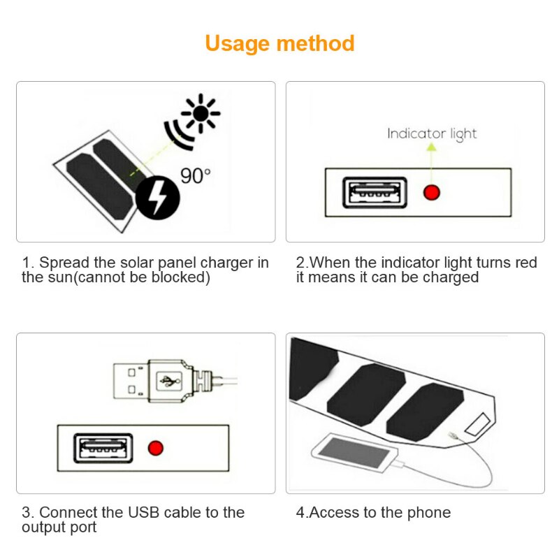55W Foldable Solar Panel Waterproof Solar Charger USB 18V Portable Solar Battery Bag Mobile Sunpower for Outdoor Camping Hiking